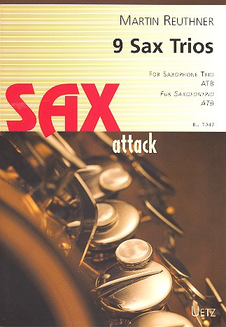 9 Sax Trios für 3 Saxophone (ATB)