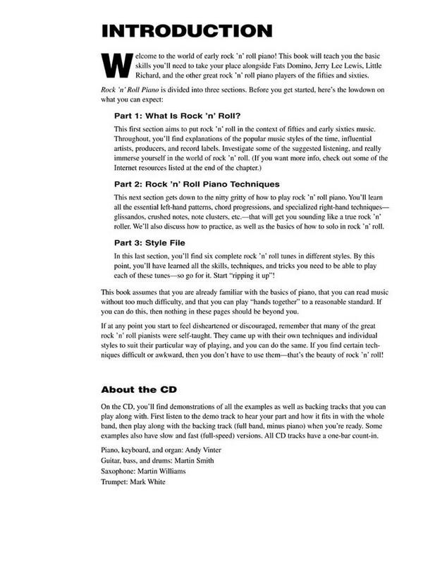 Rock'n'Roll Piano (+CD):