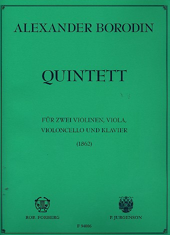 Quintett c-Moll  für Klavier