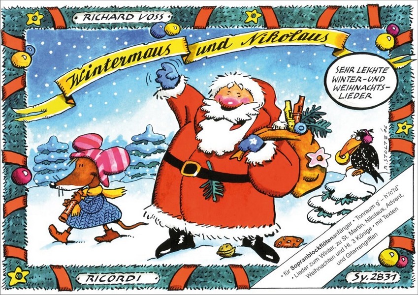 Wintermaus und Nikolaus