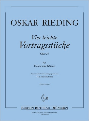 4 leichte Vortragsstücke op.23