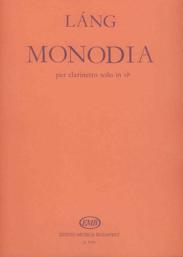 Monodia für Klarinette