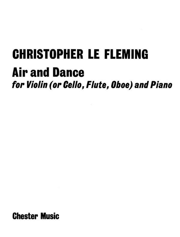 Air and dance for violin (or cello) and