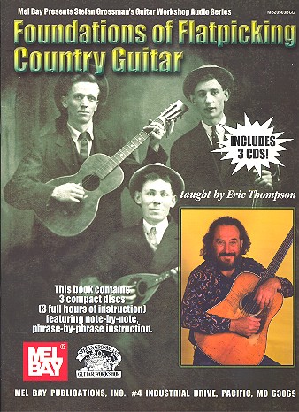 Foundations of flatpicking country guitar