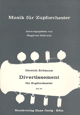 Divertissement für Zupforchester