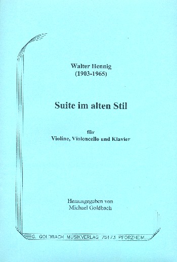 Suite im alten Stil für