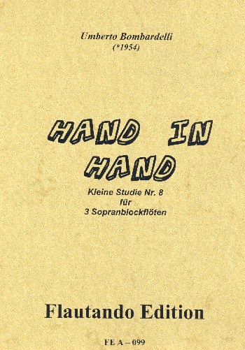 Hand in Hand für 3 Sopranblockflöten