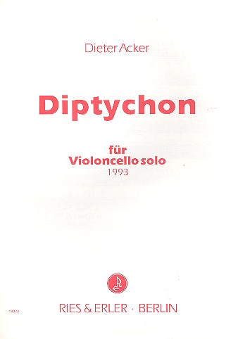 Diptychon für Violoncello