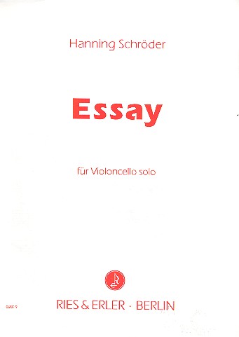 Essay für Violoncello