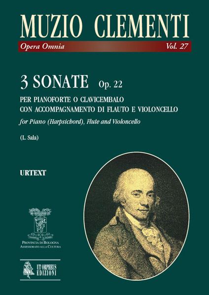 3 Sonaten op.22 für Flöte,