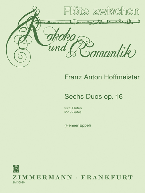 6 Duos op.16 für 2 Flöten