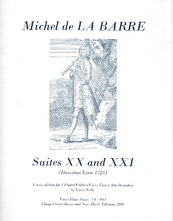 Suites 20 and 21 for 2 flutes (violins/