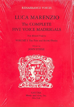 The complete 5 voice madrigals vol.1