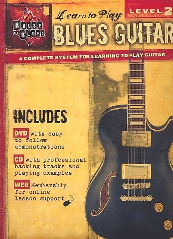 Learn to play Blues Guitar vol.2 (+DVD+CD)