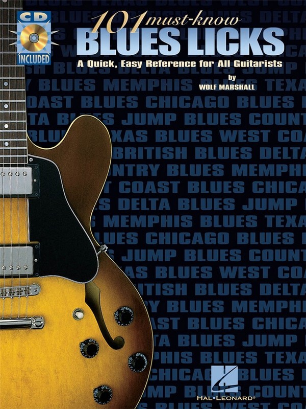 101 must-know Blues Licks (+CD):