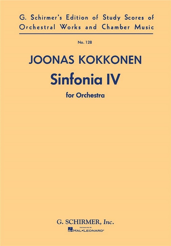 Sinfonie Nr.4 für Orchester