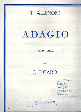 Adagio pour violoncelle