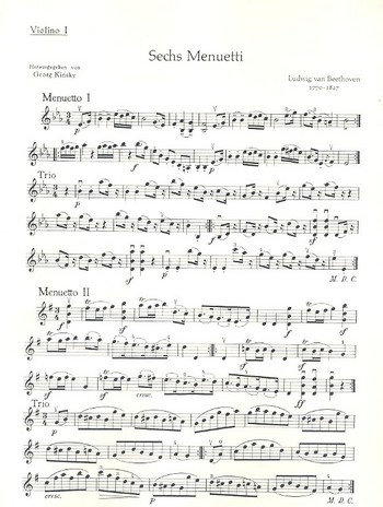 6 Menuetti