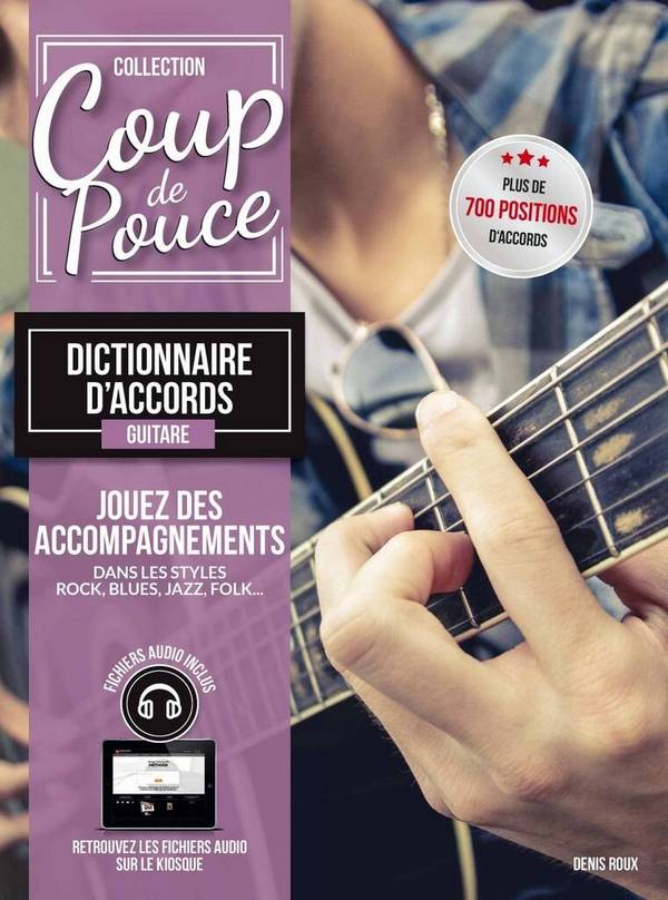 Dictionnaire d'accords pour guitare (+CD)