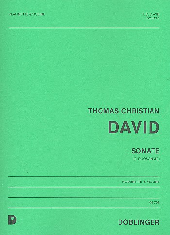 Sonate für Klarinette und