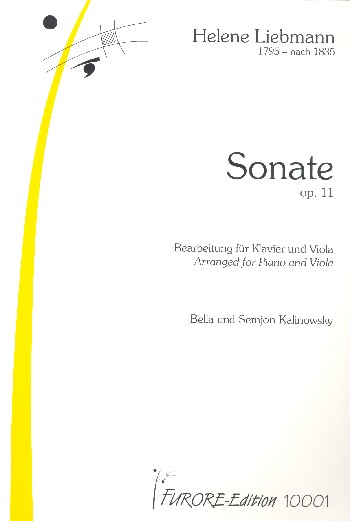 Sonate op.11: für Viola und Klavier