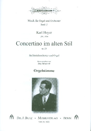 Concertino im alten Stil G-Dur op.20