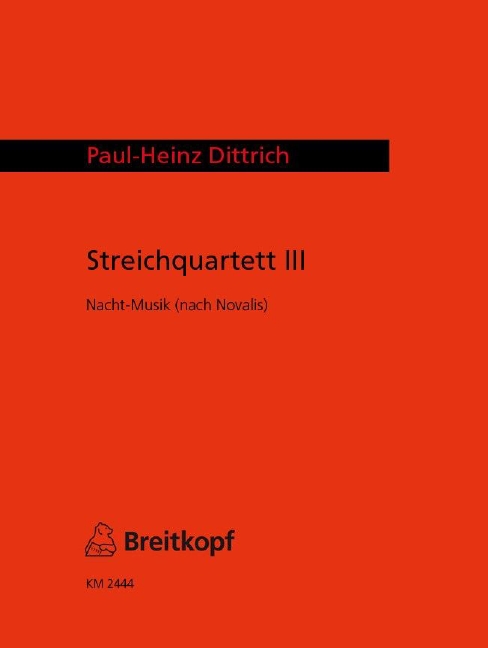 Streichquartett Nr.3 - Nacht-Musik