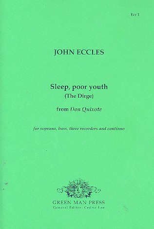 Sleep poor Youth for soprano, bass,