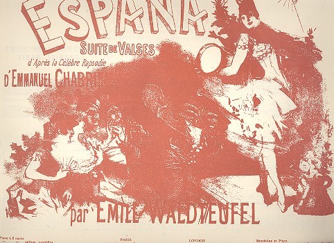 Espana Suite de Valses d'après