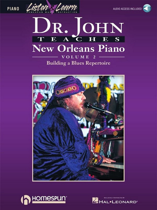Dr.John teaches New Orleans Piano
