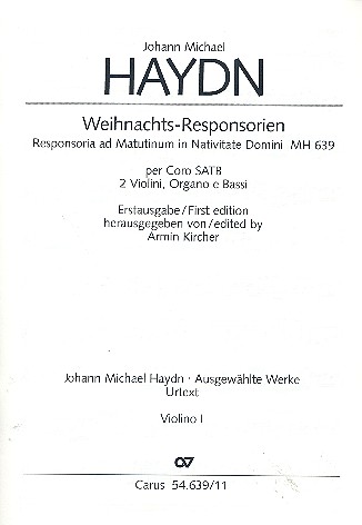 Weihnachts-Responsorien MH639