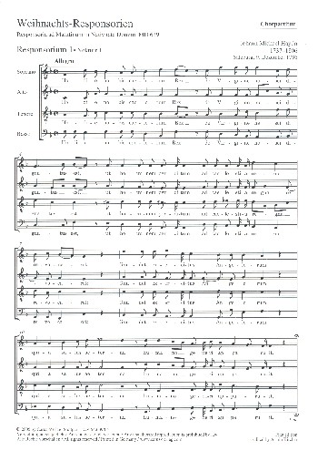 Weihnachts-Responsorien MH639