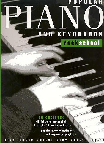 Popular Piano and KeyboardsRockschool (+CD):