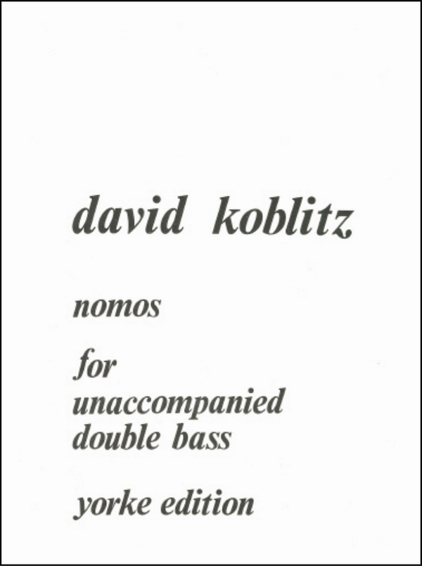 Nomos for double bass