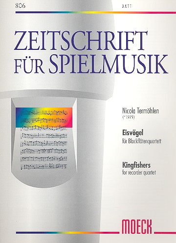 Eisvögel für 4 Blockflöten