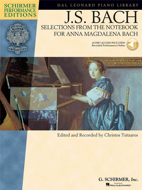 Selections from the Notebook for Anna Magdalena Bach (+Online Audio)