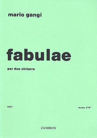 Fabulae für 2 Gitarren
