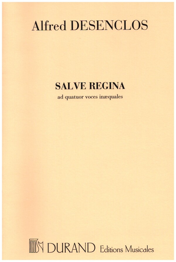 Salve Regina für gem Chor a cappella