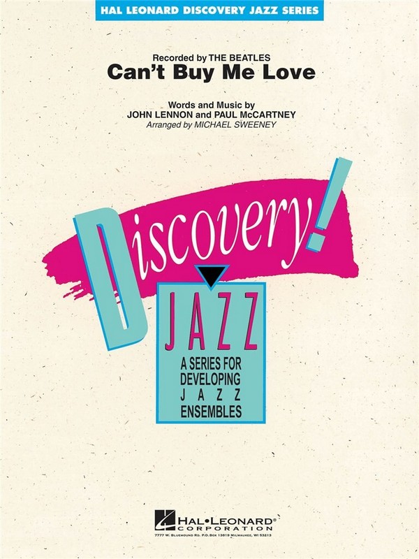 Can't buy me love: for jazz ensemble
