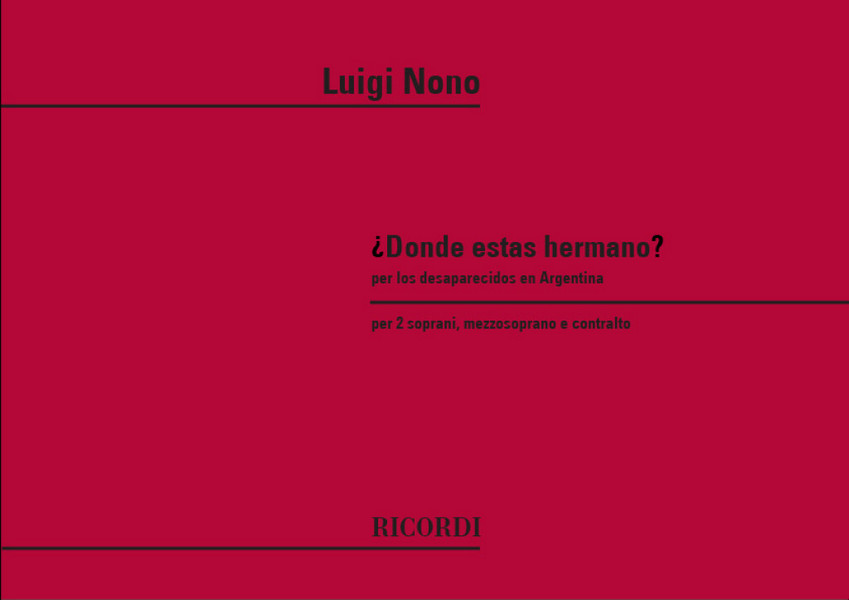 Donde estas hermano per