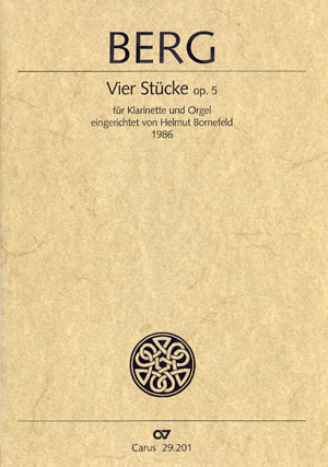4 Stücke op.5 für Klarinette und Orgel