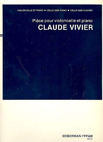 Pièce pour violoncello et piano