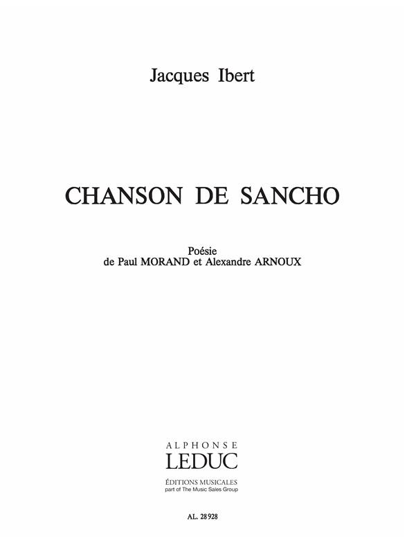 Chanson de Sancho pour