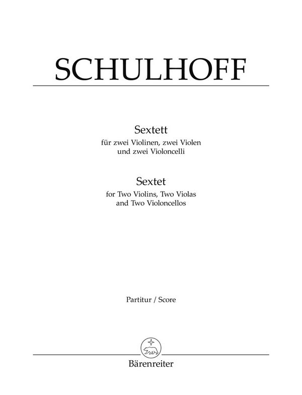 Sextett für 2 Violinen, 2 Violen und