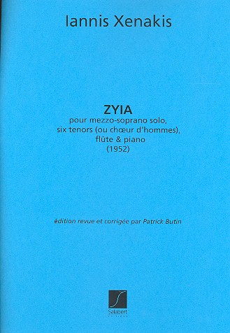 Zyia für Mezzo-Sopran, Männerchor,