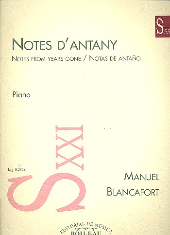 Notes d'Antany