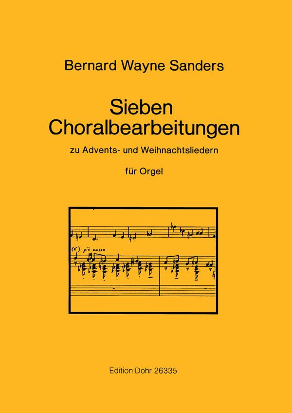 7 Choralbearbeitungen zu Advents-