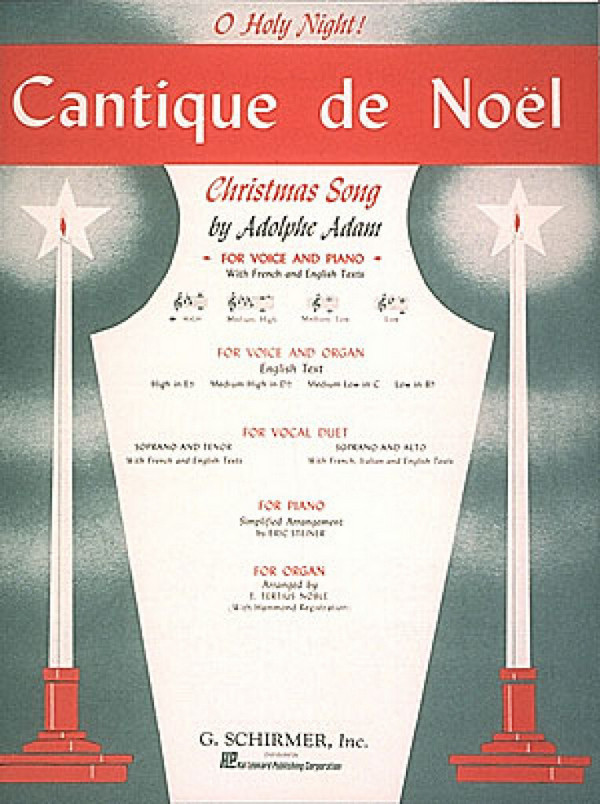 Cantique de Noel for high