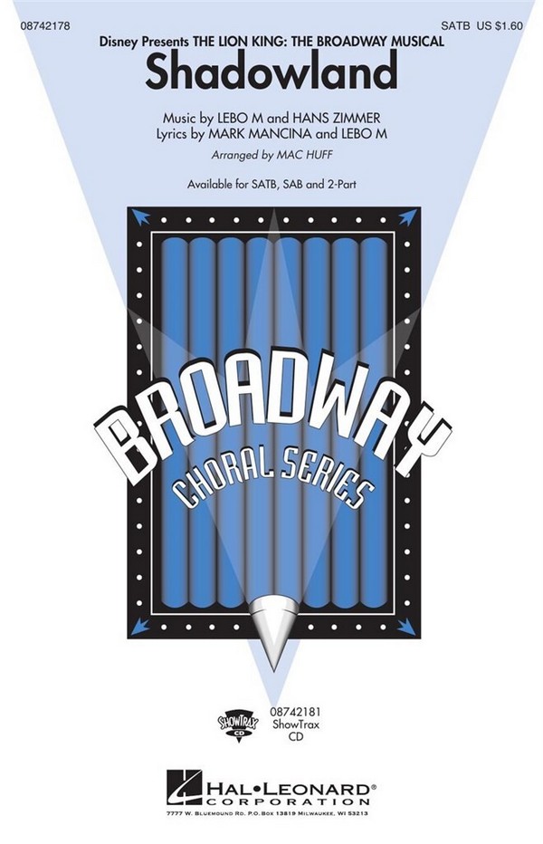 Shadowland for mixed chorus (SATB)