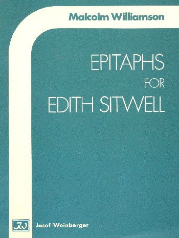 Epitaphs for Edith Sitwell for